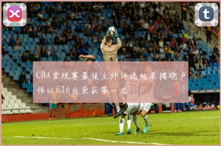 CBA常规赛最佳主帅评选结果揭晓卢伟以626分荣获第一名